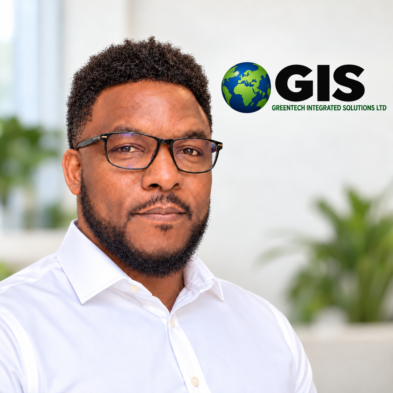 Portrait of Anderson Onyeka, Founder and CEO of Greentech Integrated Solutions Ltd